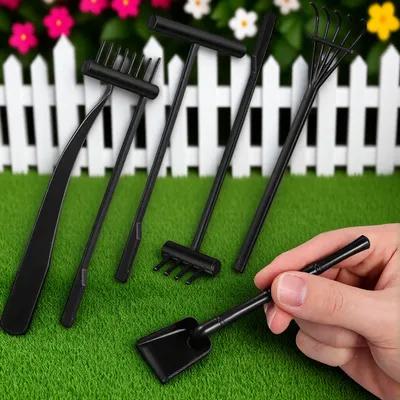 Gardening Tools Rake - 6Pcs Mini Zen Rake Tools Sand