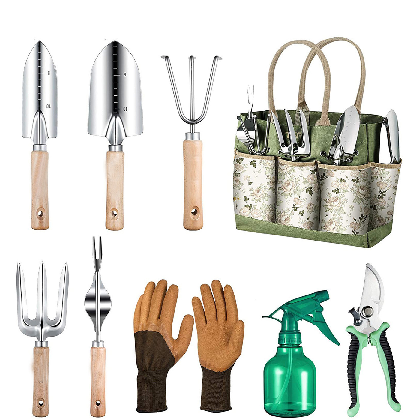 9-Piece Gardening Tool With He - Gardening Tools Women review and price