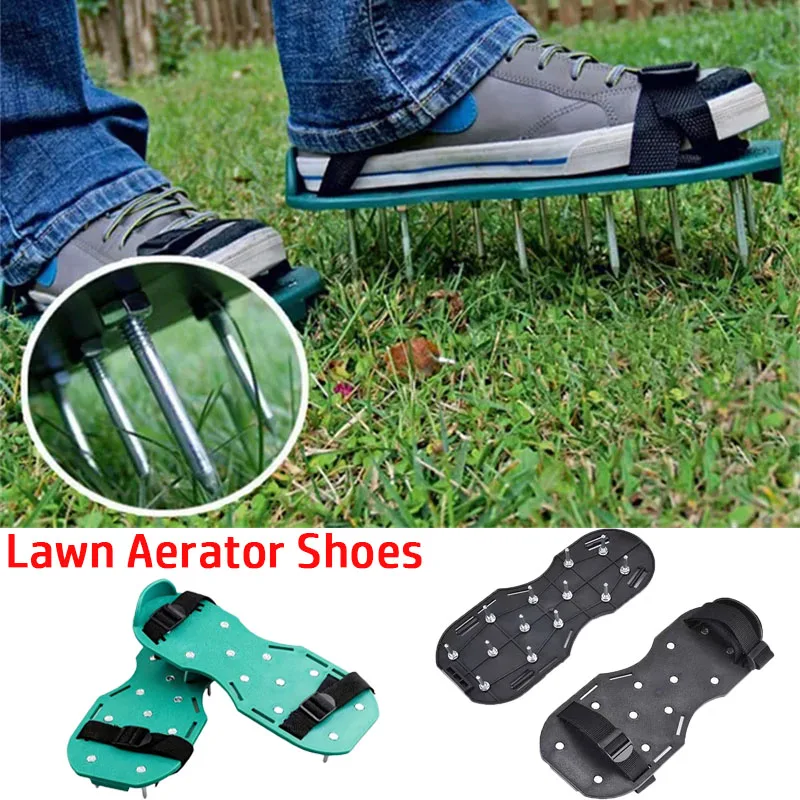 Garden Aerator Shoes Spike Wal - Gardening Tools For Weeds review and price