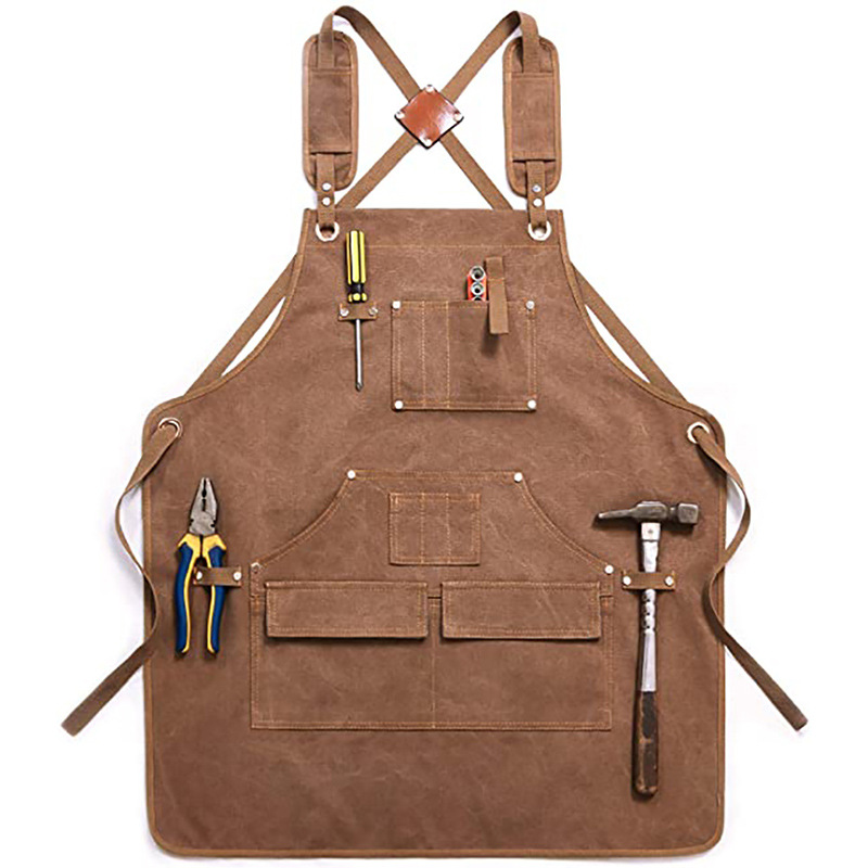 For Thickened Canvas Apron Cus - Gardening Tools Logo review and price