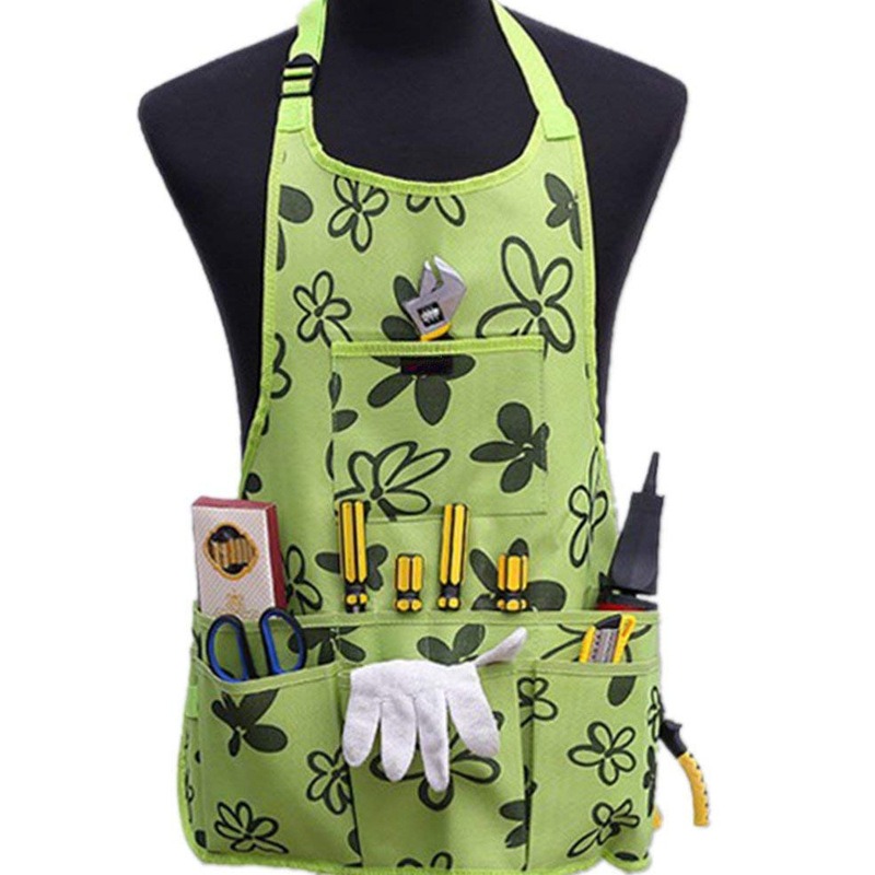Garden Work Apron with Pockets - Gardening Tools Women review and price