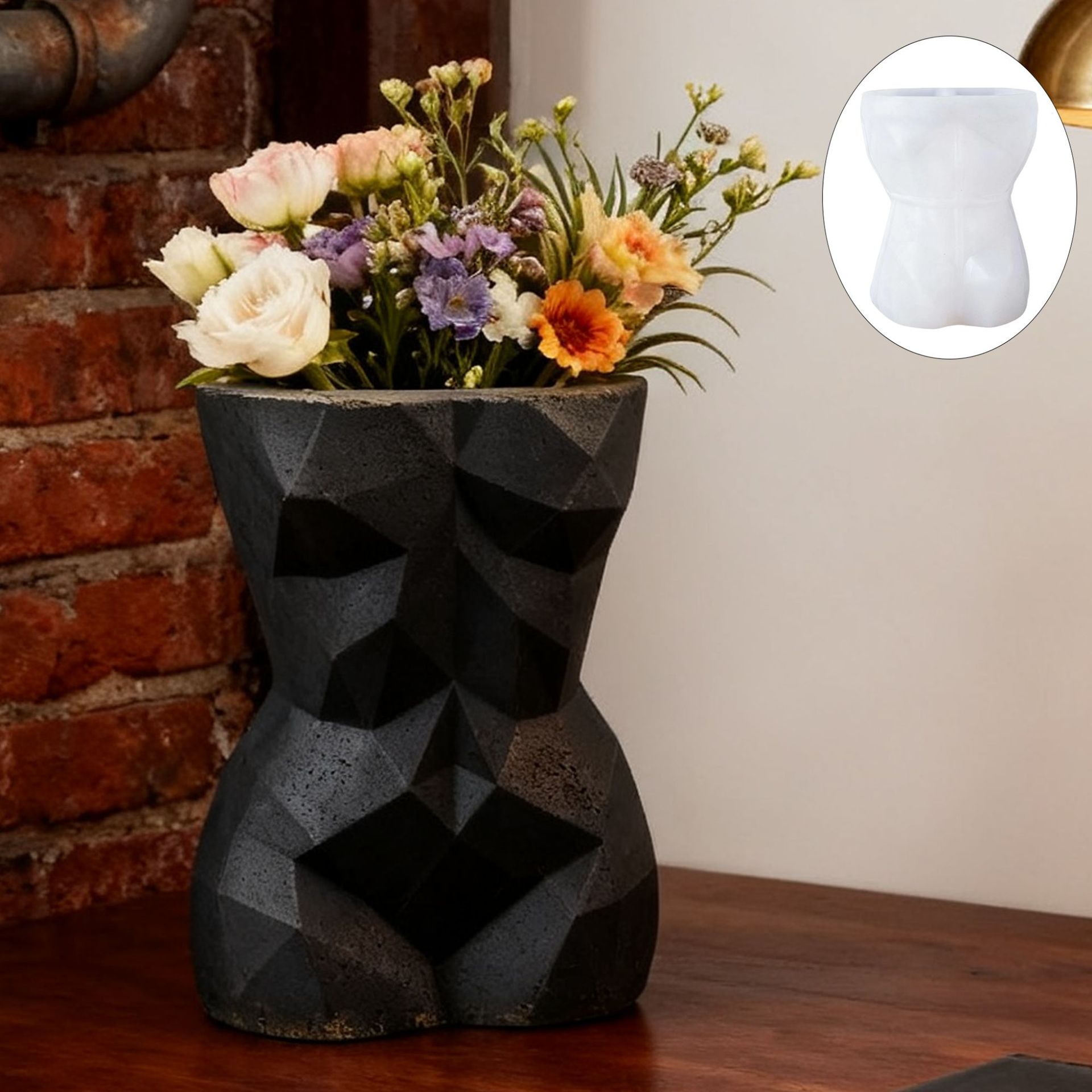 3D Geometric Female Body Flowe - Gardening Tools Women review and price