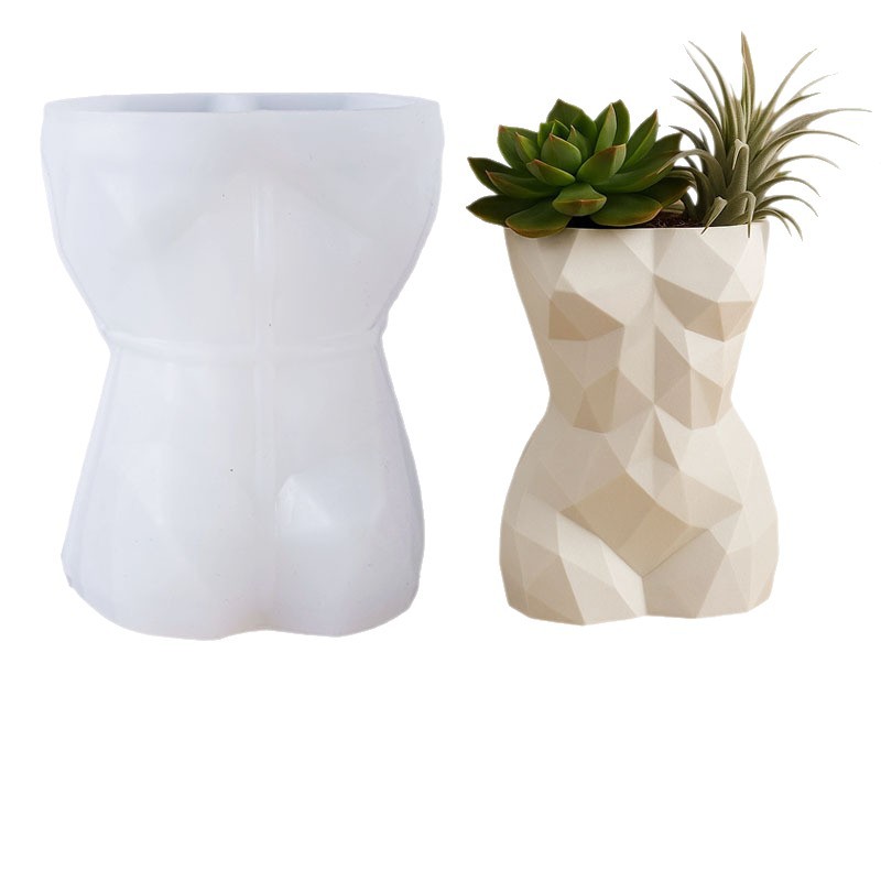 3D Geometric Female Body Flowe - Gardening Tools Women review and price