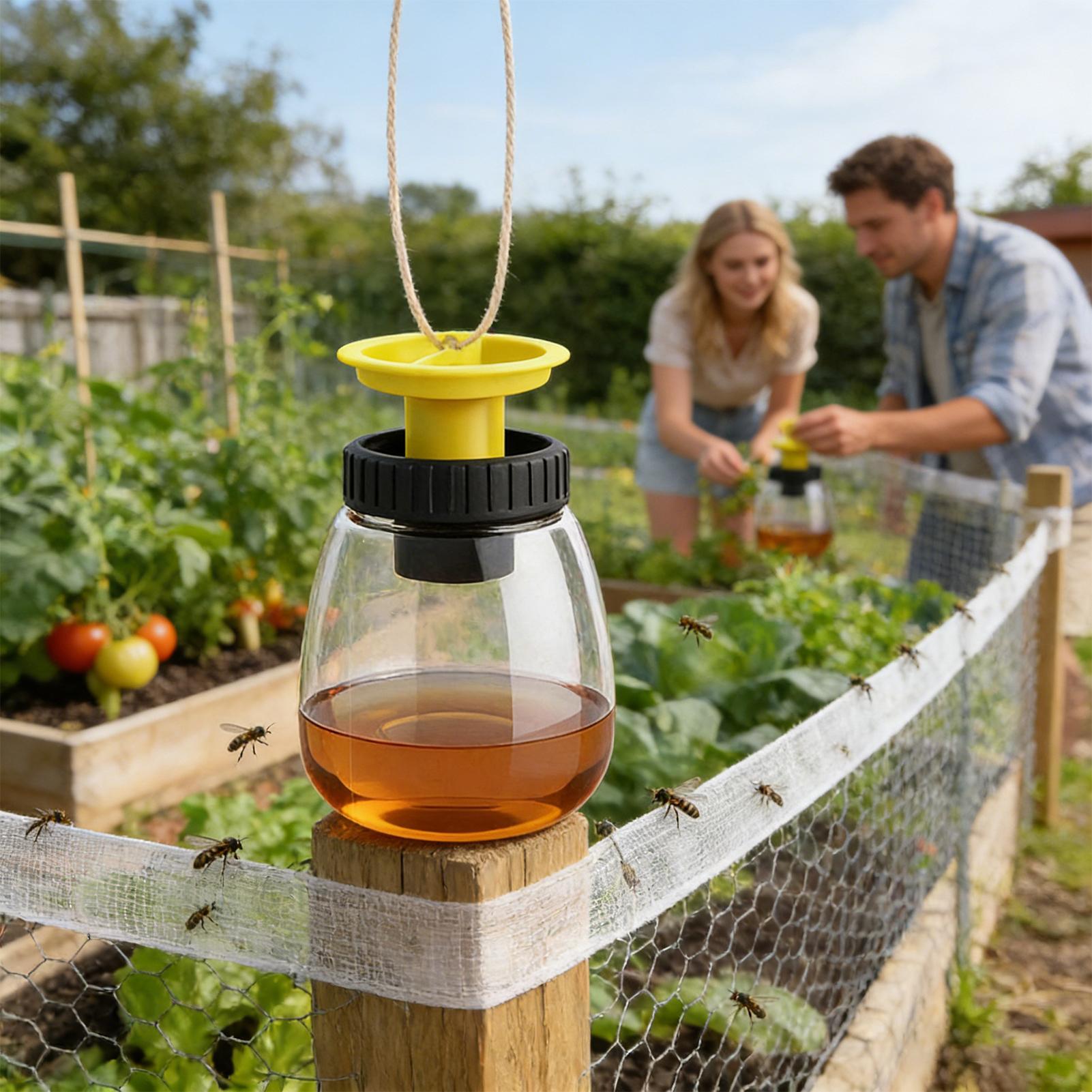 Outdoor Fly Trap Reusable Hang - Gardening Tools Women review and price