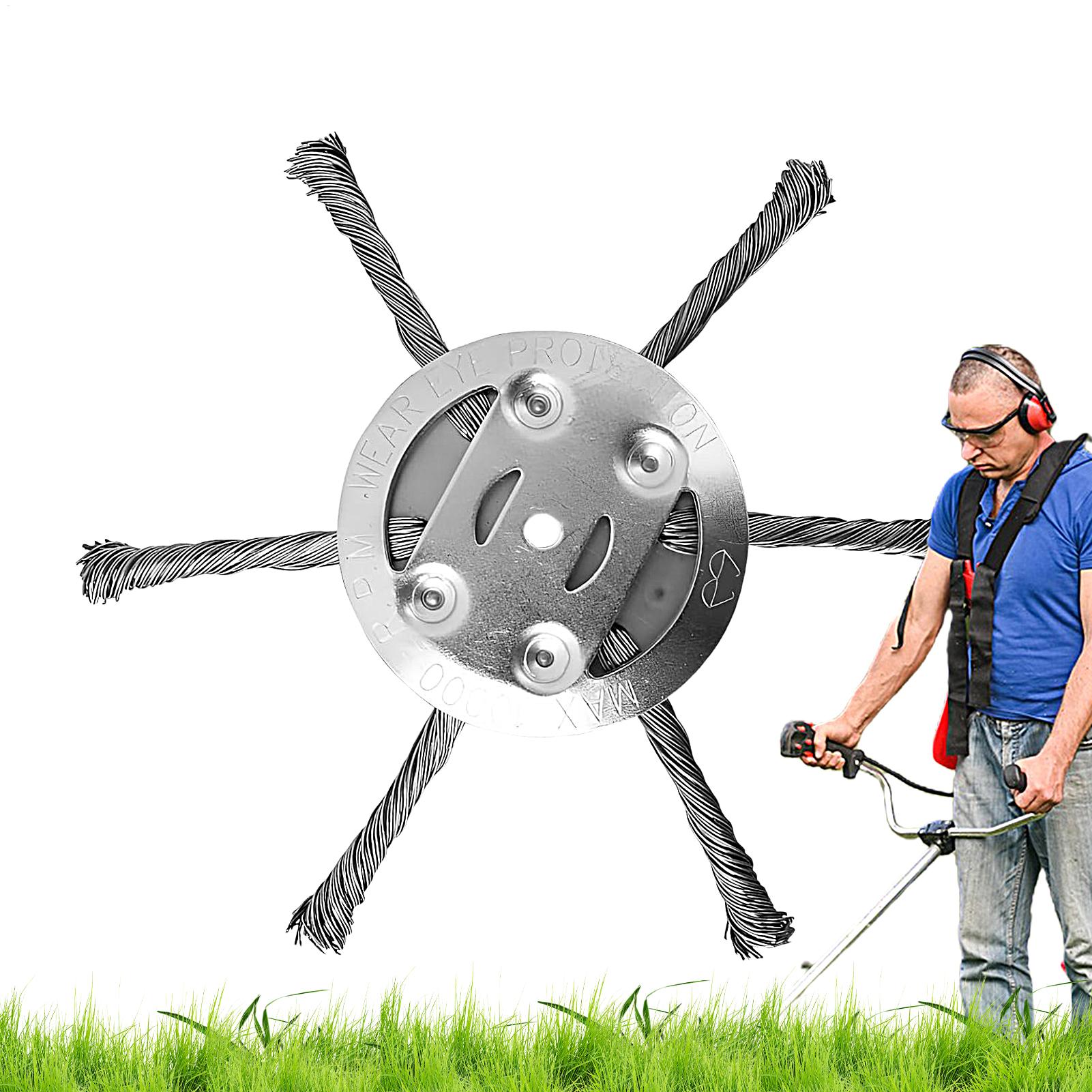 Steel Grass Trimmer Head Cutte - Gardening Tools Women review and price
