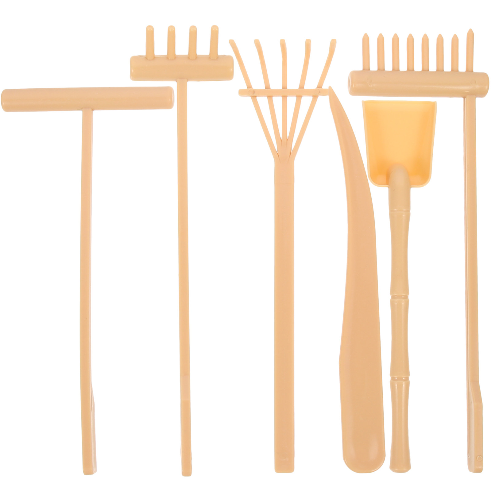6Pcs Zen Garden Rake Sand Tray - Gardening Tools Rake review and price