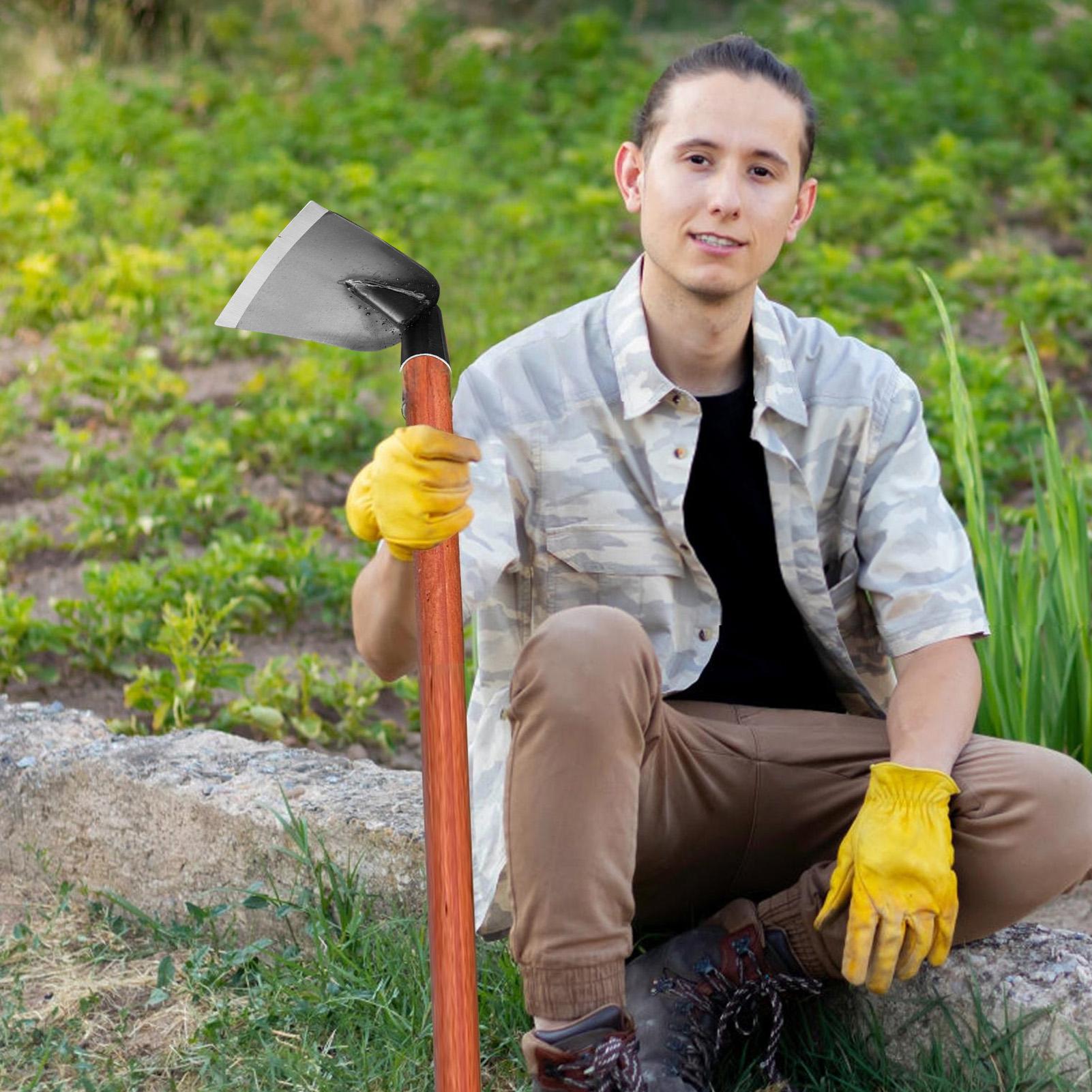 Manganese steel hoe Garden Dig - Gardening Tools Women review and price