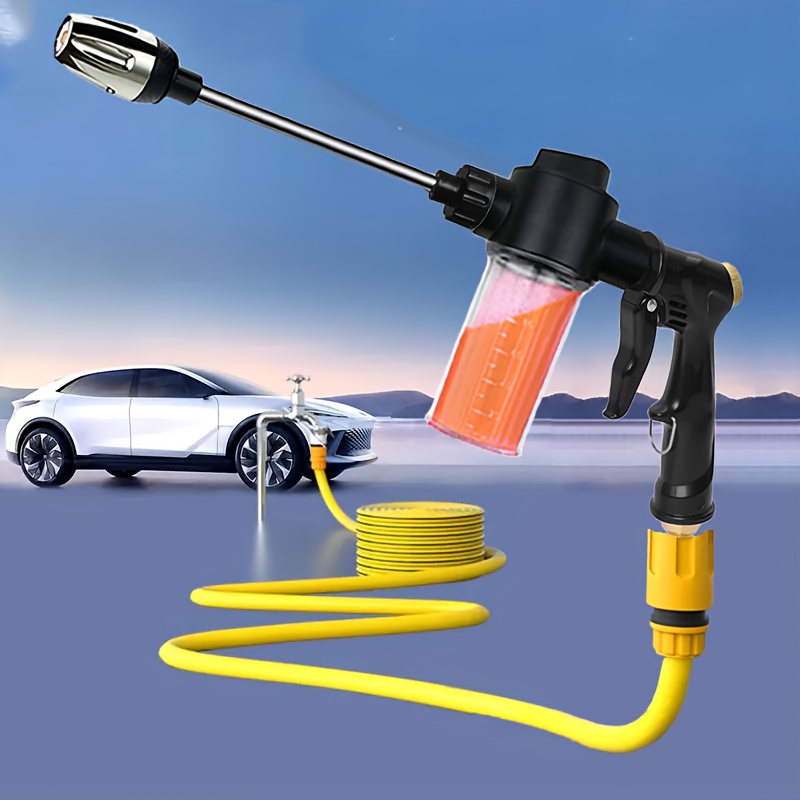 Garden Watering Gun Hose Nozzl - Gardening Tools Rake review and price